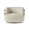 Doss Terra Brown Oak Accent Swivel Chair | shipping 6/19/2025
