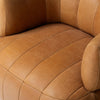 Doss Terra Brown Oak Accent Swivel Chair | shipping 6/19/2025