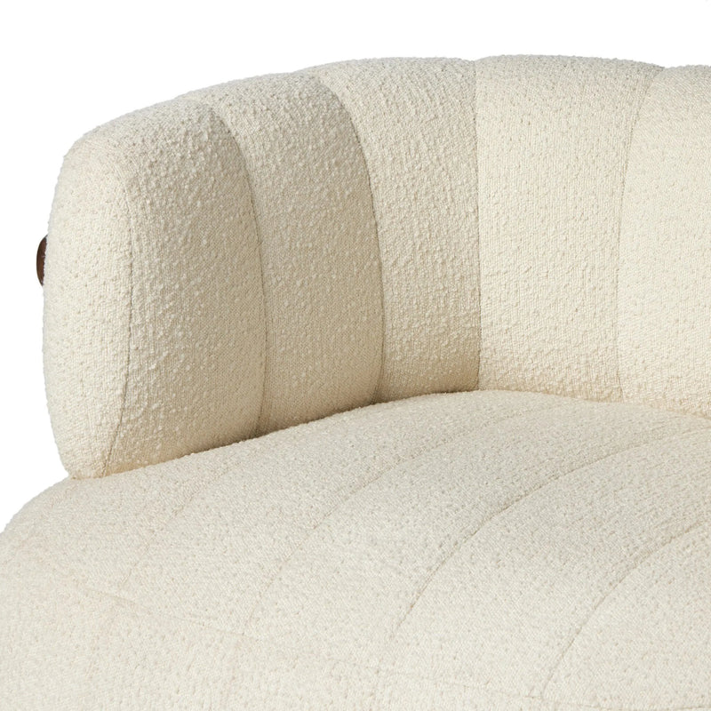 Doss Terra Brown Oak Accent Swivel Chair | shipping 6/19/2025