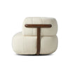Doss Terra Brown Oak Accent Swivel Chair | shipping 6/19/2025
