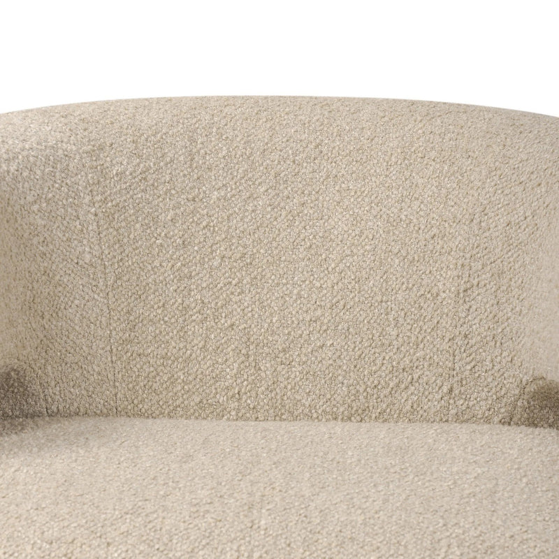 Dottie Berber Oatmeal Swivel Chair | shipping 9/14/2025