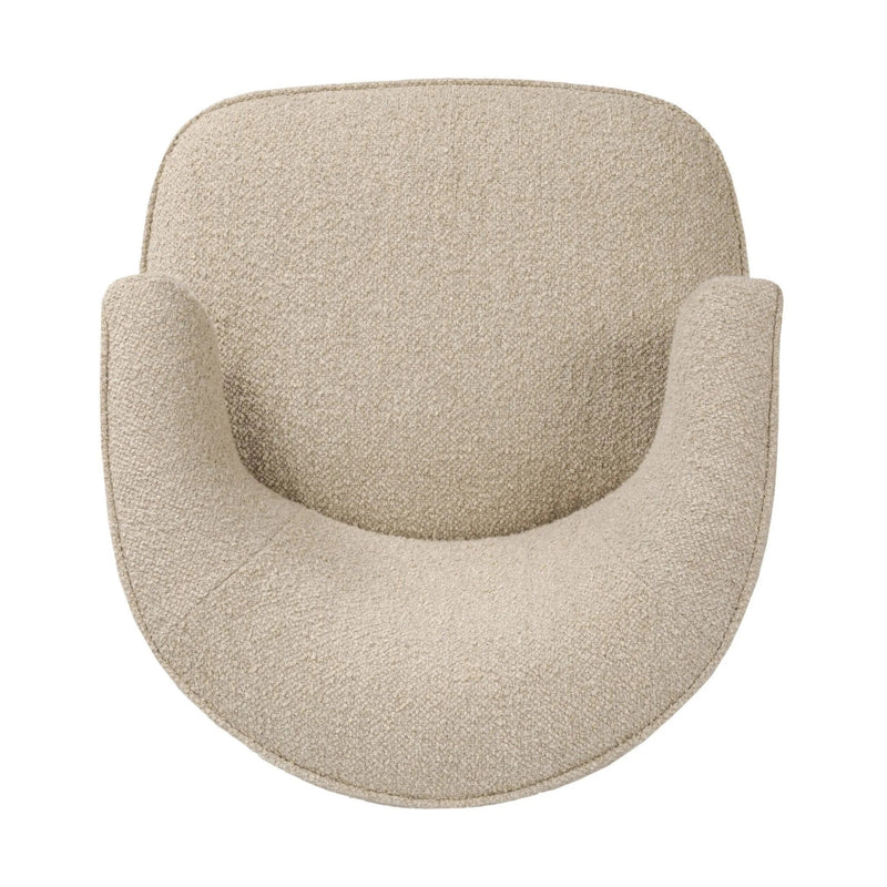 Dottie Berber Oatmeal Swivel Chair | shipping 9/14/2025
