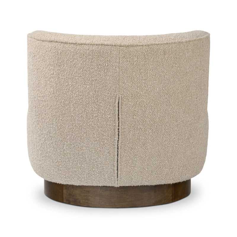 Dottie Berber Oatmeal Swivel Chair | shipping 9/14/2025