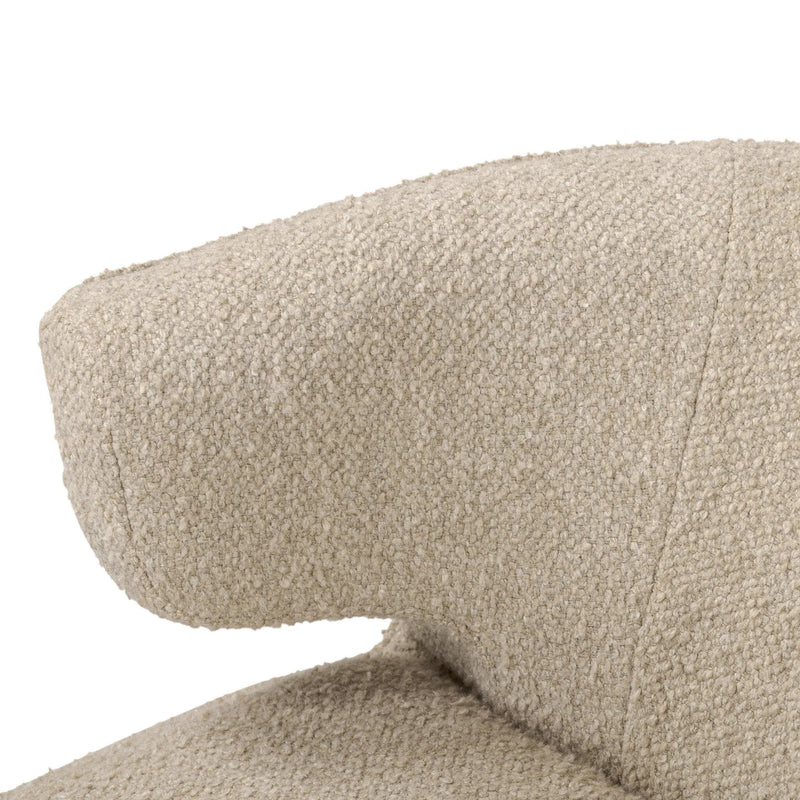 Dottie Berber Oatmeal Swivel Chair | shipping 9/14/2025