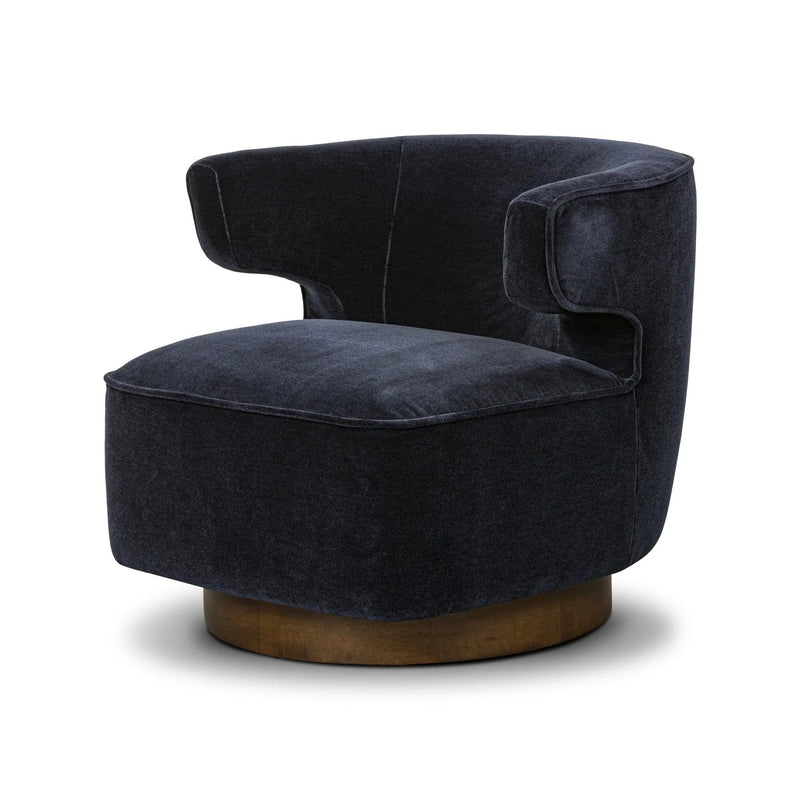 Dottie Monte Navy Swivel Chair | shipping 8/28/2025