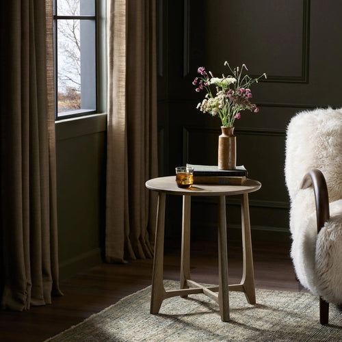 Dupree Washed Oak End Table | ready to ship!