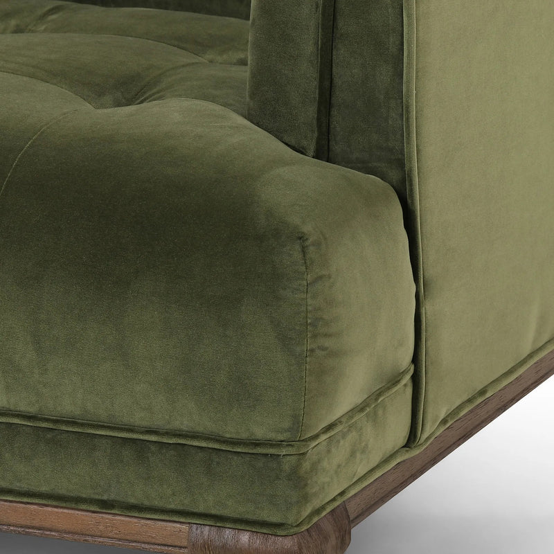 Dylan Sapphire Olive Chair | shipping 6/9/2025