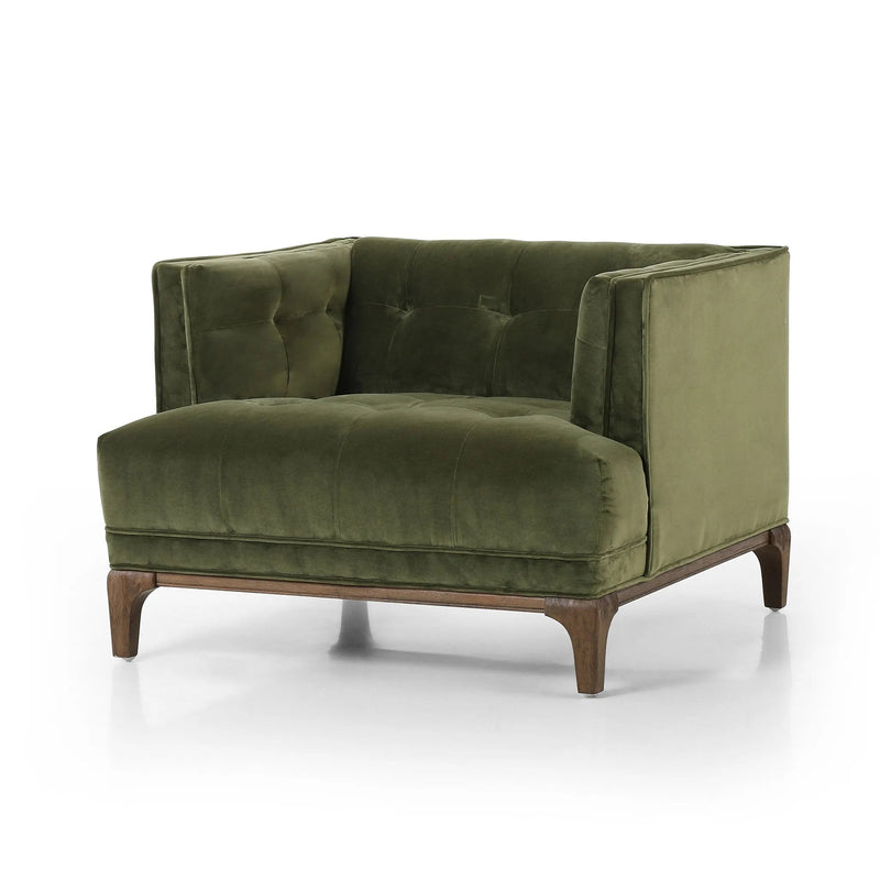 Dylan Sapphire Olive Chair | shipping 6/9/2025