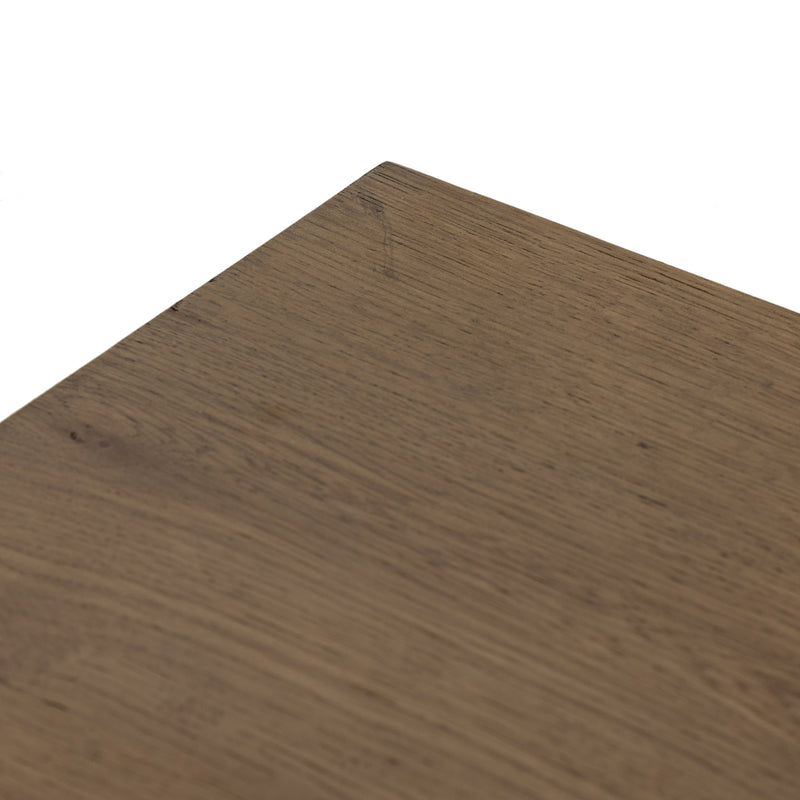 Eaton Amber Oak Resin Coffee Table | shipping 6/3/2025