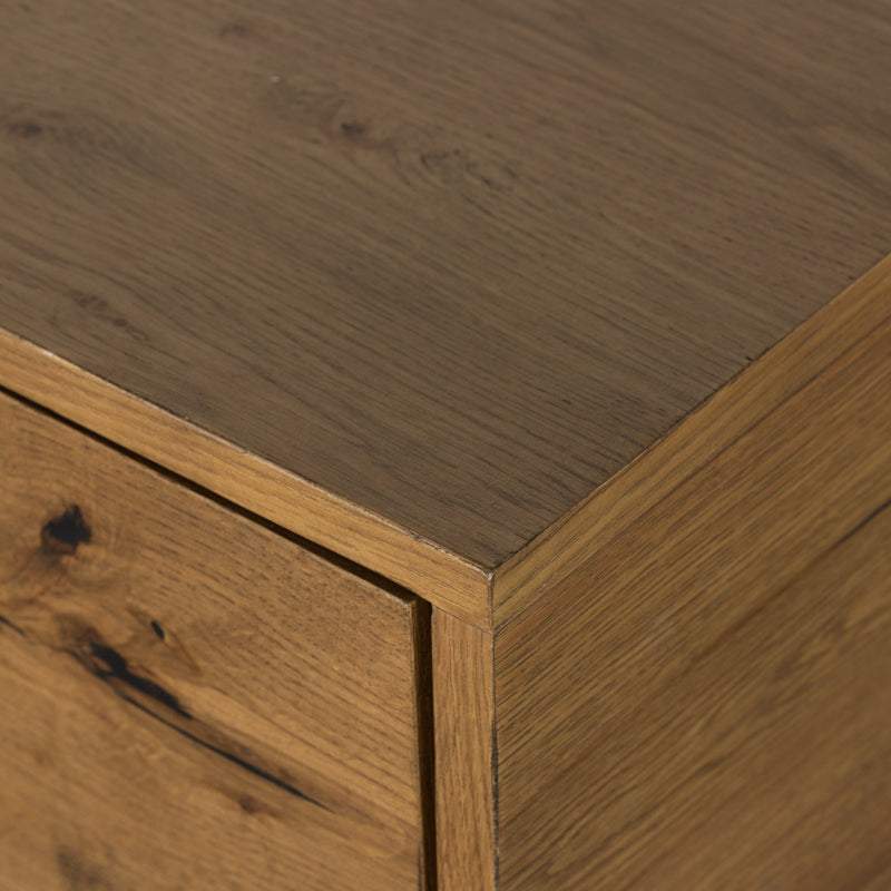 Eaton Amber Oak Resin Coffee Table | shipping 6/3/2025