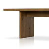 Eaton Amber Oak Resin Dining Table | ready to ship!