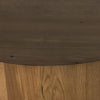 Eaton Amber Oak Drum Coffee Table | shipping 6/16/2025