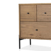 Eaton Amber Oak Resin Nightstand | ready to ship!