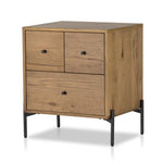 Eaton Amber Oak Resin Nightstand | ready to ship!