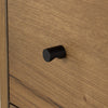 Eaton Amber Oak Resin Nightstand | ready to ship!