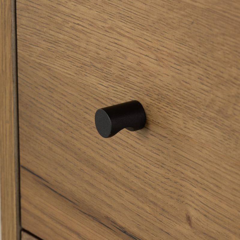 Eaton Amber Oak Resin Nightstand | ready to ship!