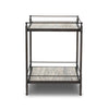 Eisen Wavy White Marble Nightstand | shipping 7/20/2025
