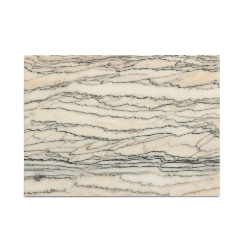 Eisen Wavy White Marble Nightstand | shipping 7/20/2025