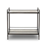 Eisen Wavy White Marble Nightstand | shipping 7/20/2025
