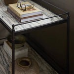 Eisen Wavy White Marble Nightstand | shipping 7/20/2025