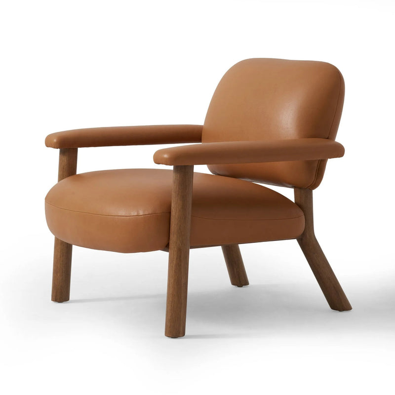Eisley Trevino Camel Accent Chair | ready to ship!