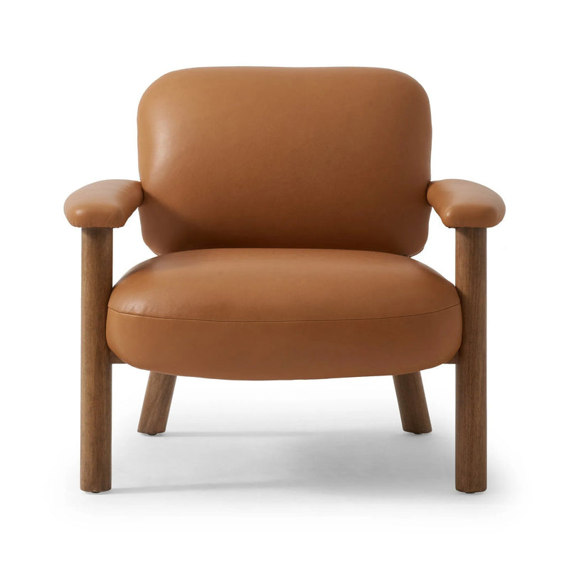 Eisley Trevino Camel Accent Chair | ready to ship!
