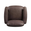 Eisley Tumble Waxed Slate Accent Chair | ready to ship!