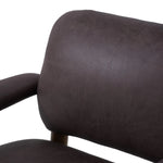 Eisley Tumble Waxed Slate Accent Chair | ready to ship!