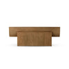 Elbert Rustic Oak Veneer Console Table | ready to ship!