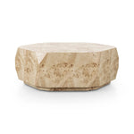 Elena Light Burl Coffee Table | shipping 6/3/2025