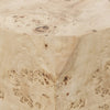 Elena Light Burl Coffee Table | shipping 6/3/2025