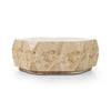 Elena Light Burl Coffee Table | shipping 6/3/2025