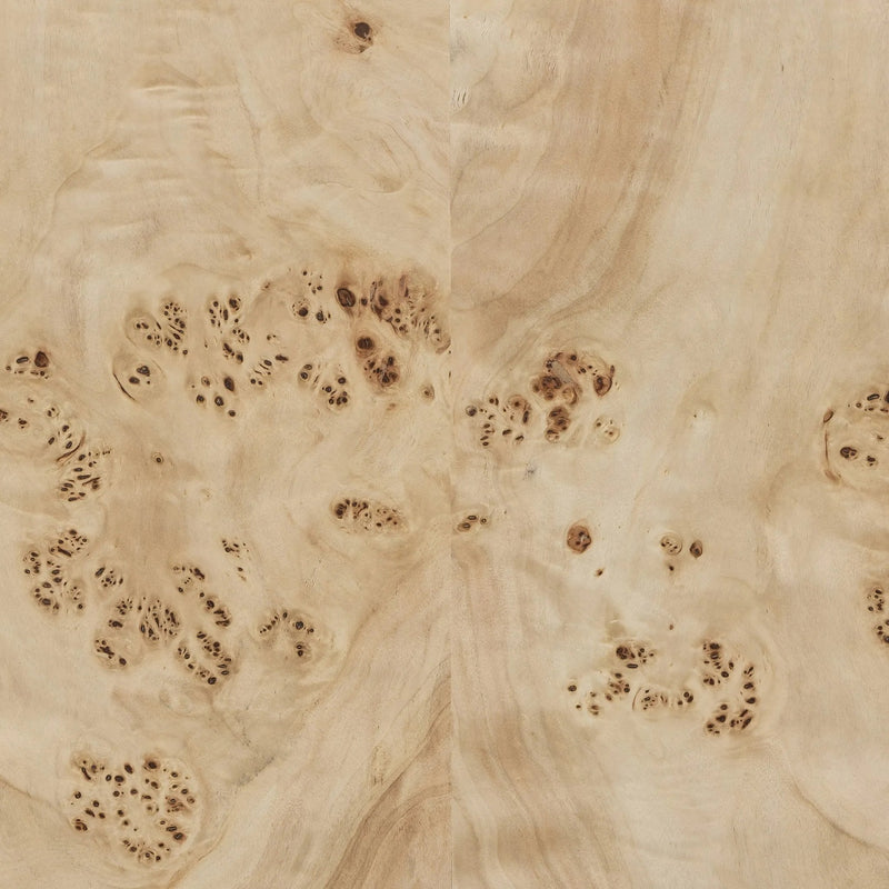 Elena Light Burl Coffee Table | shipping 6/3/2025