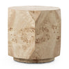 Elena Light Burl End Table | ready to ship!