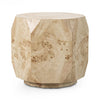 Elena Light Burl End Table | ready to ship!