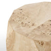 Elena Light Burl End Table | ready to ship!