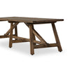 Elio Burnt Bleached Oak Accent Bench | shipping 8/5/2025