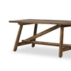 Elio Burnt Bleached Oak Accent Bench | shipping 8/5/2025