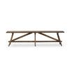 Elio Burnt Bleached Oak Accent Bench | shipping 8/5/2025