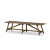 Elio Burnt Bleached Oak Accent Bench | shipping 8/5/2025