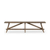 Elio Burnt Bleached Oak Accent Bench | shipping 8/5/2025