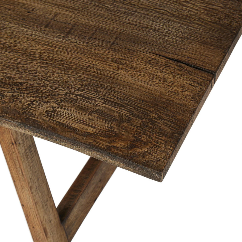 Elio Burnt Bleached Oak Small Coffee Table | shipping 10/19/2025