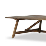 Elio Burnt Bleached Oak Small Coffee Table | shipping 10/19/2025