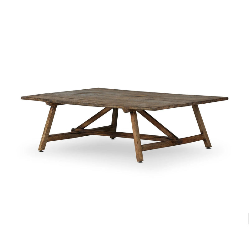 Elio Burnt Bleached Oak Small Coffee Table | shipping 10/19/2025