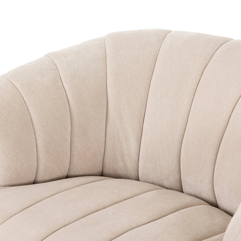 Elliana Blamont Cream Swivel Chair | ready to ship!