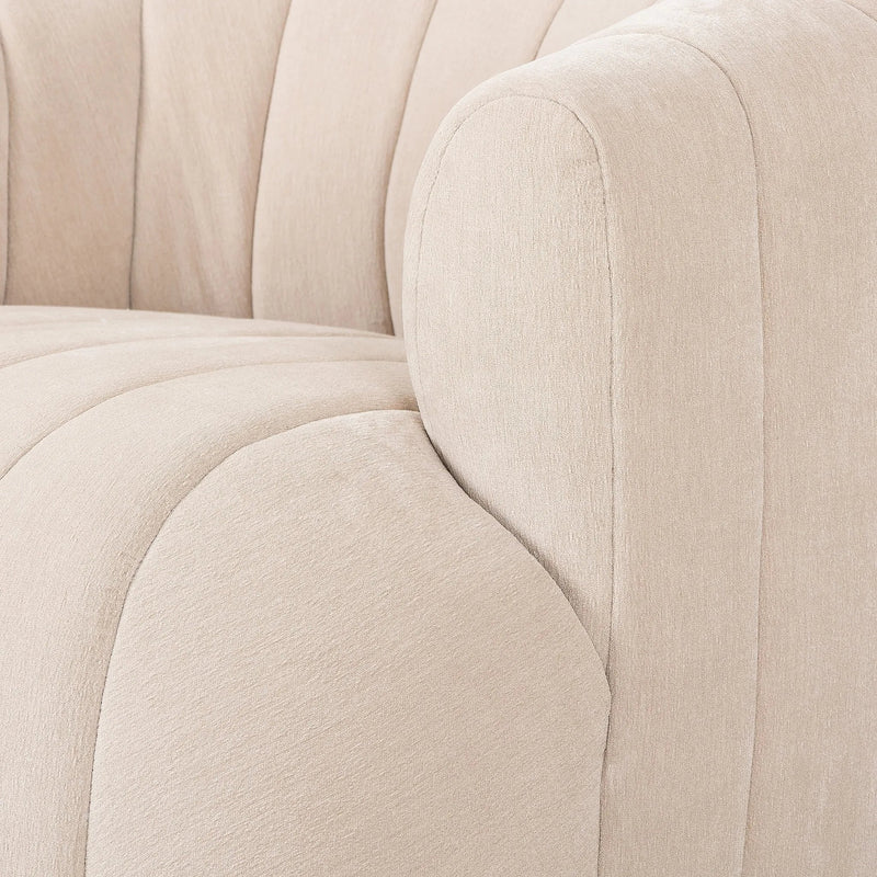 Elliana Blamont Cream Swivel Chair | ready to ship!