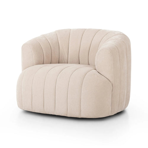Elliana Blamont Cream Swivel Chair | ready to ship!