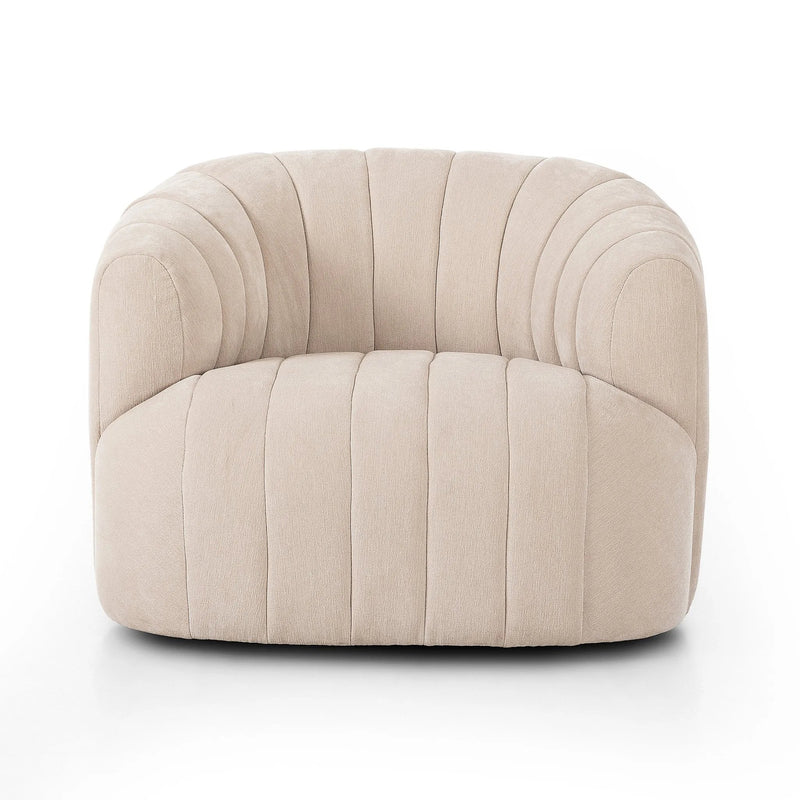 Elliana Blamont Cream Swivel Chair | ready to ship!