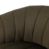 Elliana FIQA Boucle Olive Swivel Chair | ready to ship!