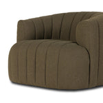 Elliana FIQA Boucle Olive Swivel Chair | ready to ship!